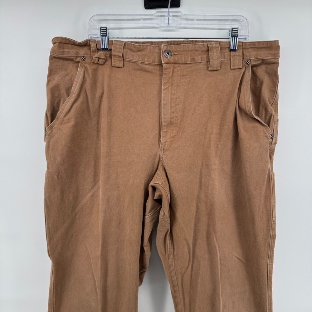 Duluth Trading Flex Fire Hose Cargo Pants Mens 42x32 (41x31) Brown - Picture 2 of 14